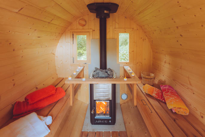 Kingfisher Yurt sauna, Wendover, Buckinghamshire