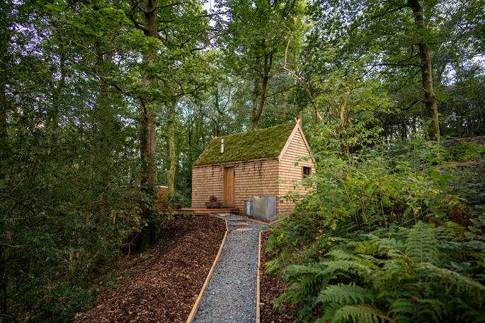 Hansel cabin at Hinterlandes surrounding area, Lorton, Cumbria