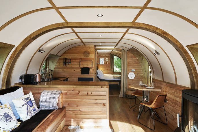 The Hideaway at Pickwell treehouse in Devon