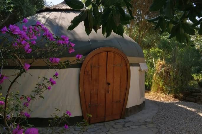 Poniente yurt - exterior, Cadiz, Spain